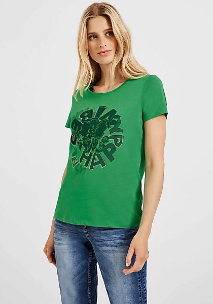 Cecil T-Shirt, im hüftlangen Schnitt günstig online kaufen