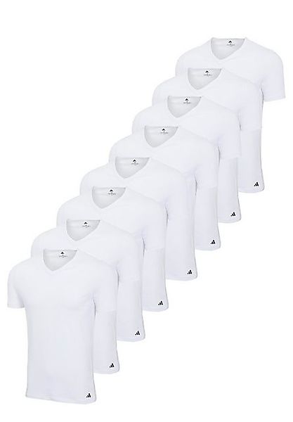 adidas Performance Poloshirt T-Shirt Basic V-Neck 8P (Packung, 8-tlg., 8er- günstig online kaufen