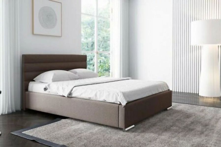 JVmoebel Polsterbett, Doppel Hotel Modern Bett Schlafzimmer Betten 160x200 günstig online kaufen