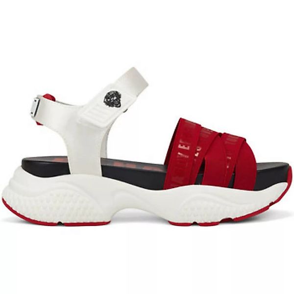 Ed Hardy  Sandalen Overlap sandal red/white günstig online kaufen