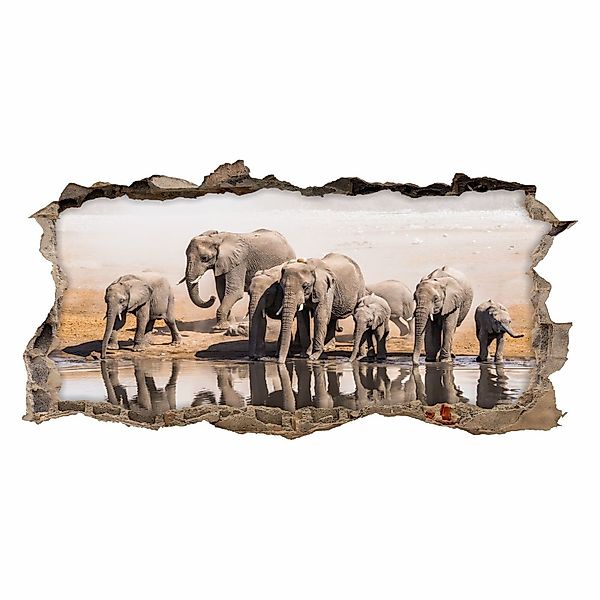 nikima Wandtattoo 098 Wandtattoo Elefanten - günstig online kaufen