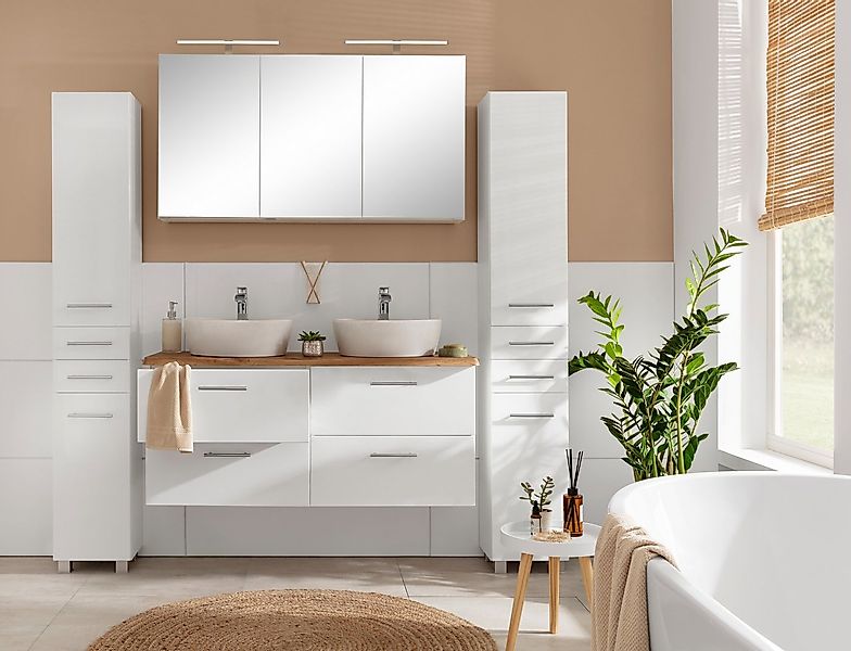 welltime Hochschrank Trento, verschiedene Ausführungen und Farben Badmöbel, günstig online kaufen