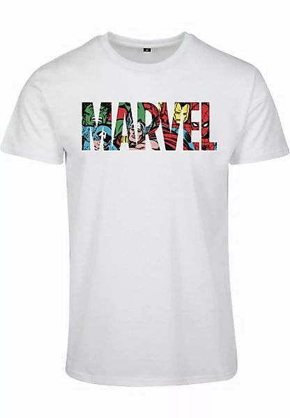Merchcode T-Shirt Merchcode Herren Marvel Logo Character Tee (1-tlg) günstig online kaufen