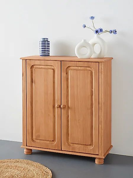 Home affaire Highboard »Mette«, Kommode mit 2 Einlegeböden, Breite 85cm, Ti günstig online kaufen