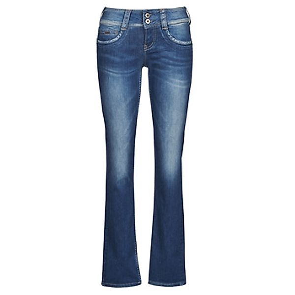 Pepe Jeans Damen Jeans Gen - Regular Fit - Blau - Royal Dark günstig online kaufen