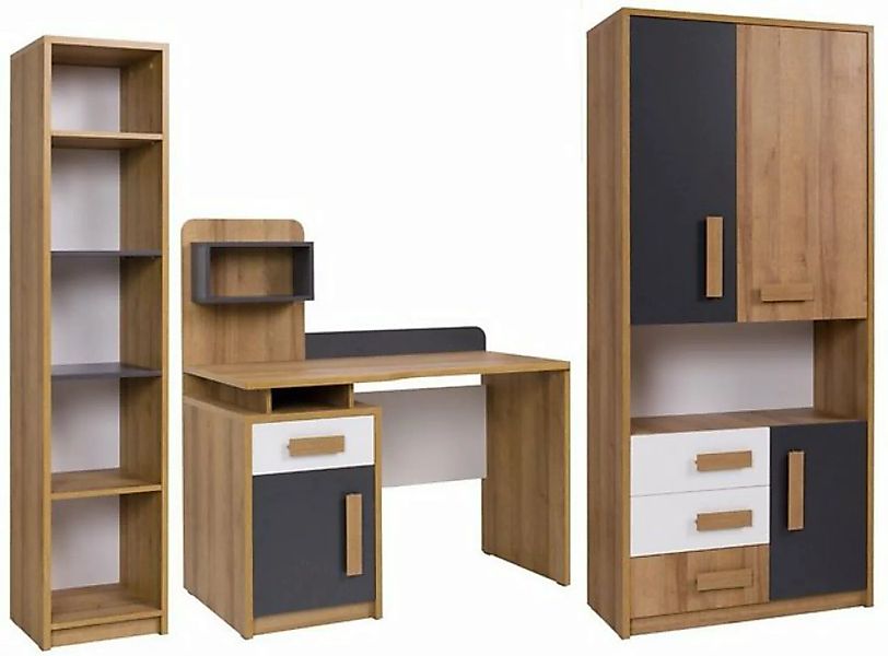 Marmex Möbel Mehrzweckschrank-Set Quatro Set 14, (3-St) günstig online kaufen