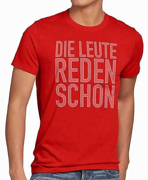 style3 T-Shirt Die Leute reden schon Funshirt Spruch Berlin spruchshirt hip günstig online kaufen