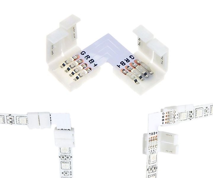 Adapter Universe LED Stripe LED RGB Strip Eckverbinder Schnellverbinder Ste günstig online kaufen