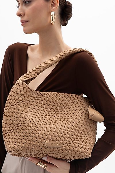 sisley Schultertasche Sisley Schultertasche – Geflochtenes günstig online kaufen