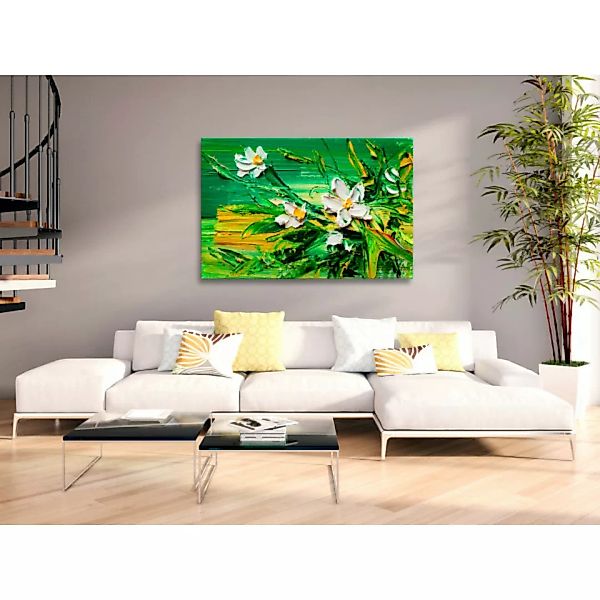 Leinwandbild Impressionist Style: Flowers XXL günstig online kaufen