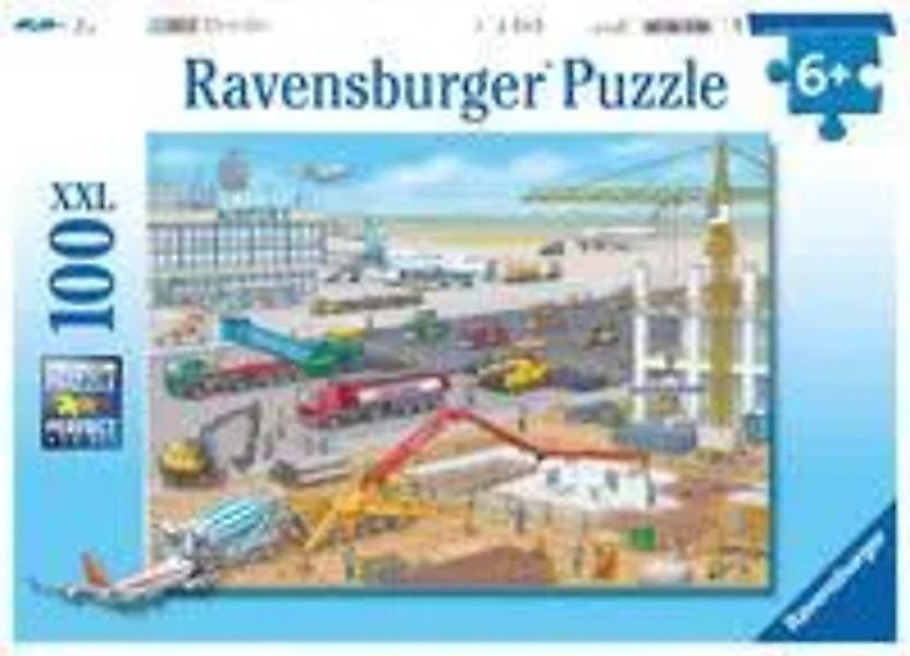 Ravensburger Puzzle Baustelle am Flughafen. Kinderpuzzle günstig online kaufen