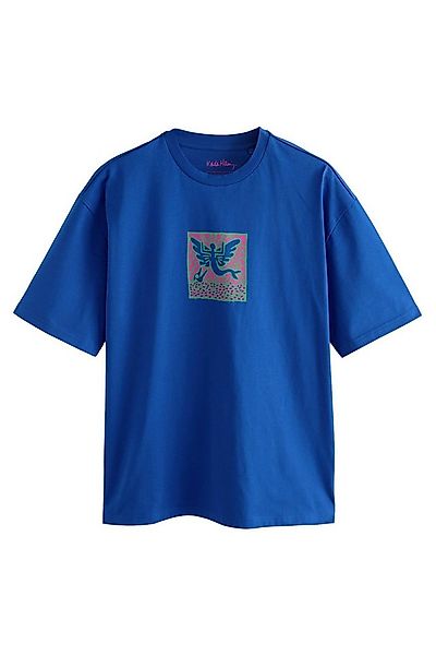 Next T-Shirt Lizenziertes T-Shirt, Keith Haring-Print (1-tlg) günstig online kaufen