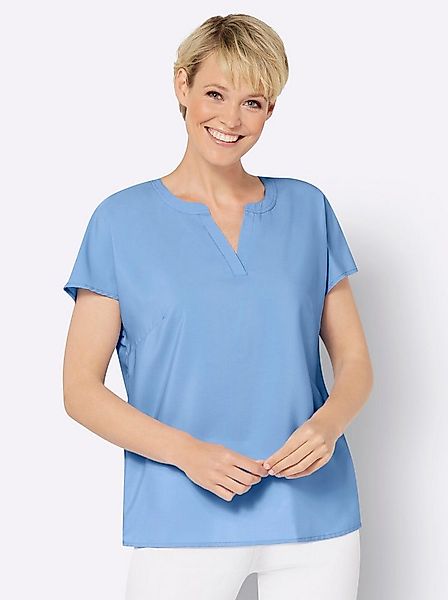Sieh an! Klassische Bluse Schlupfbluse . günstig online kaufen