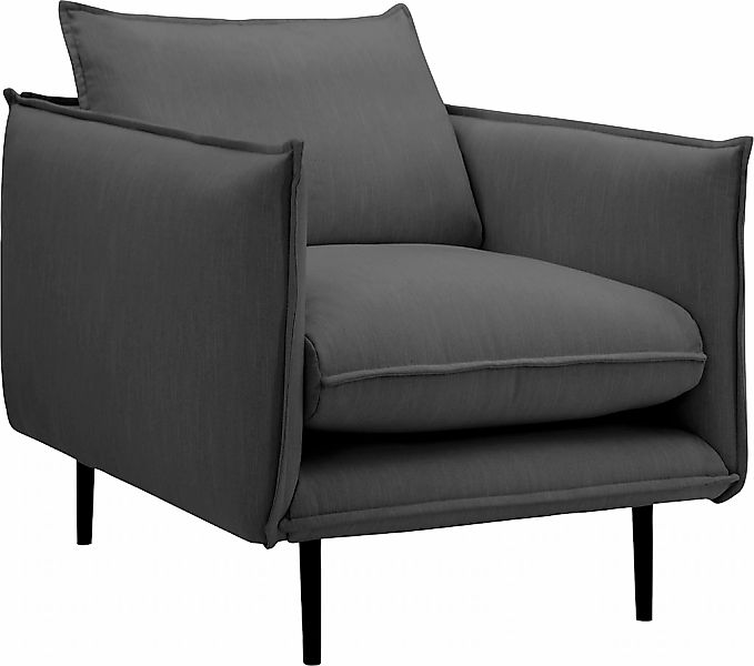 Home affaire Sessel "Somba" mit dickem Keder und eleganter Optik günstig online kaufen