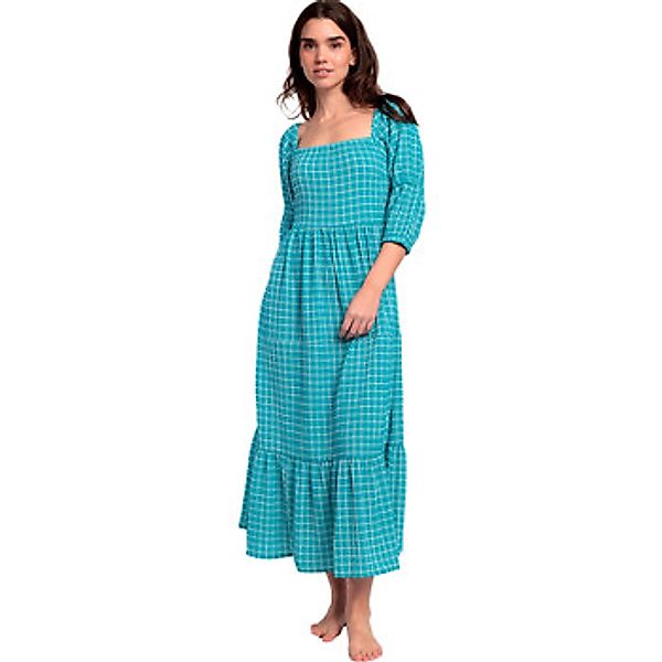 Admas  Maxikleider Sommerliches langes Kleid mit halben Ärmeln und quadrati günstig online kaufen