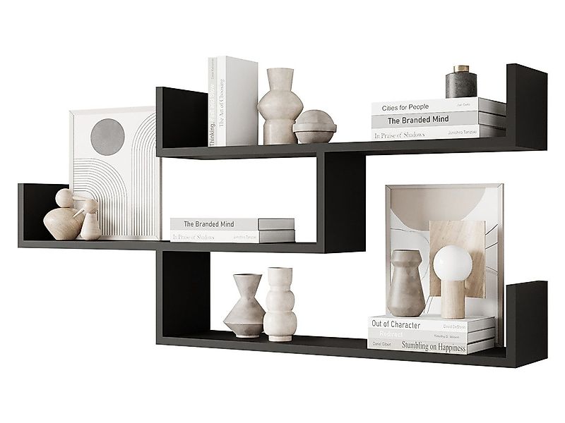 MIRJAN24 Wandregal Trio 003, 119x18x55 cm, günstig online kaufen