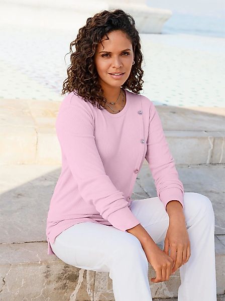 Casual Looks Langarmshirt "Rundhals-Shirt" 1 tlg. günstig online kaufen