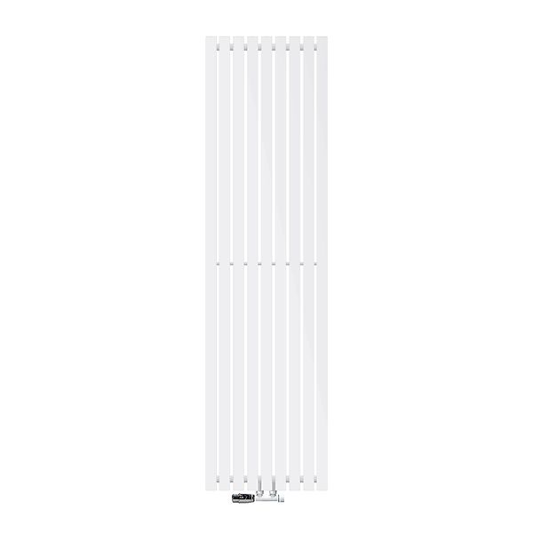 LuxeBath Paneelheizkörper Stella Vertikal 48x180cm Weiß Thermostat Eck günstig online kaufen