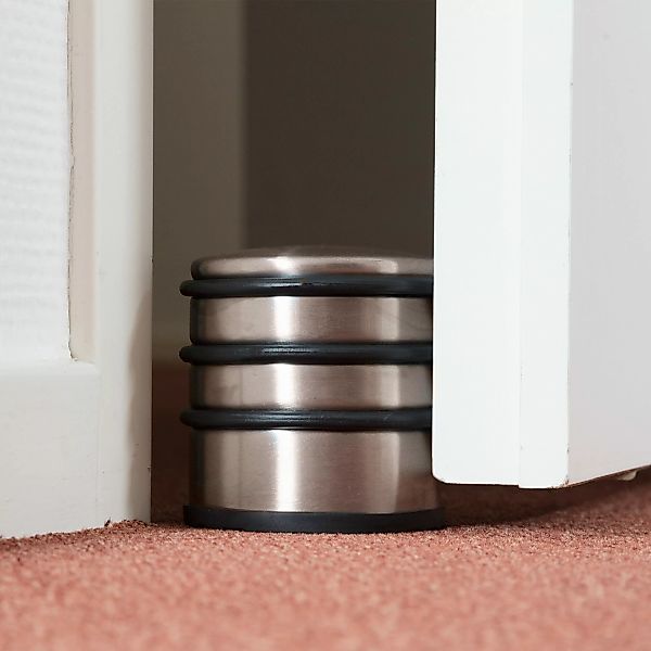 relaxdays Bodentürstopper 3x Edelstahl Türstopper in günstig online kaufen