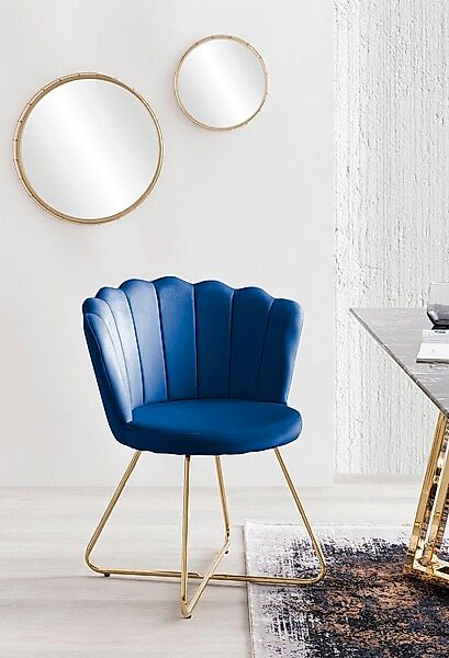 SalesFever Polsterstuhl »Komfortabler Stuhl im eleganten Design« (Set) 2 St günstig online kaufen