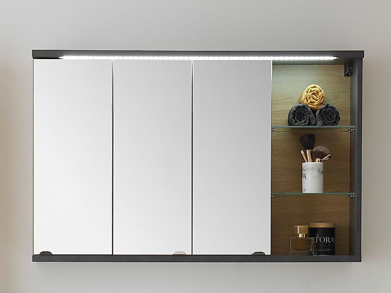 PREISBRECHER Spiegelschrank Nebraska 110 x 70 günstig online kaufen