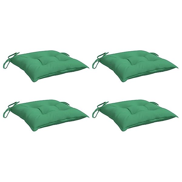 vidaXL Sitzauflage Palettenkissen 4 Stk. Grün günstig online kaufen
