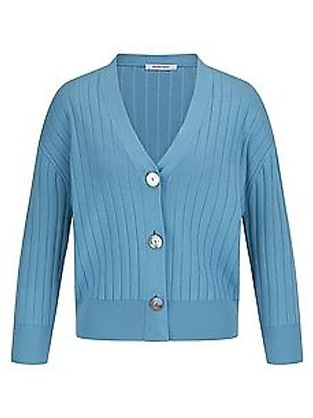 Cardigan aus 100% SUPIMA®-Baumwolle Peter Hahn blau günstig online kaufen