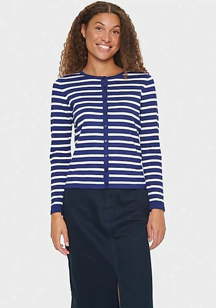 Saint Tropez Strickjacke MilaSZ Striped Cardigan günstig online kaufen