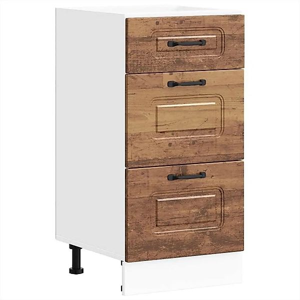 vidaXL Küchenunterschrank Kalmar Altholz-Optik Holzwerkstoff 854248 günstig online kaufen
