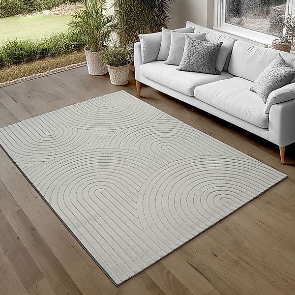 the carpet Teppich "Parma" rechteckig 10 mm Höhe moderne Wohnzimmer Teppich günstig online kaufen