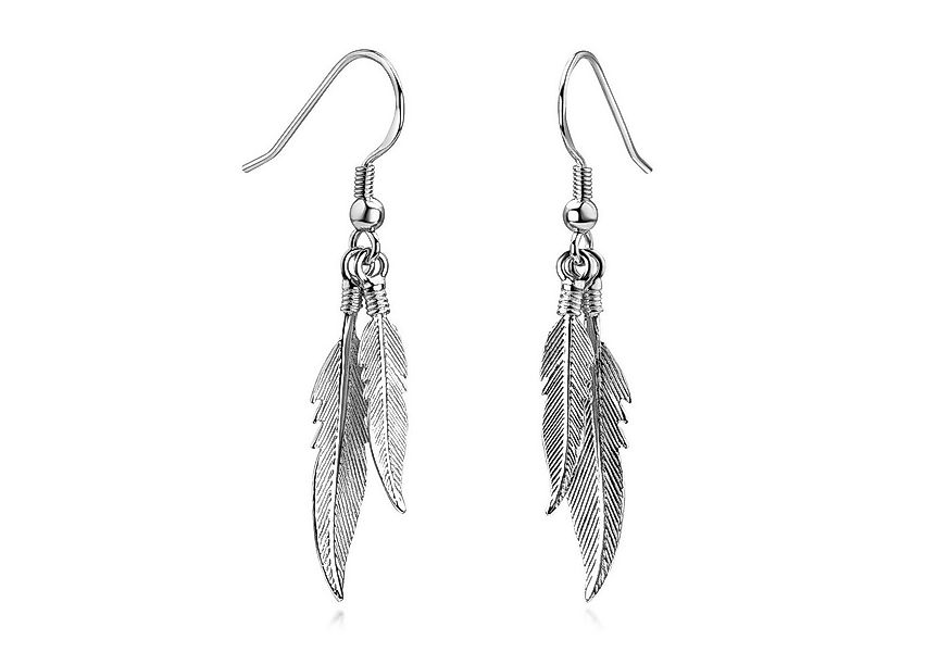 Materia Paar Ohrhaken Damen Silber Federn Vogel Freiheit hängend SO-111, 92 günstig online kaufen