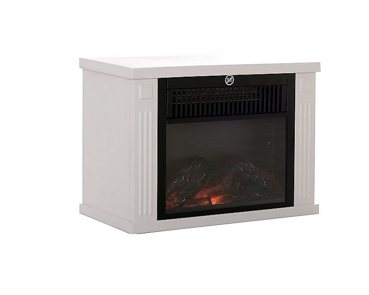 FELIXLEO Elektrokamin Elektrokamin 1200W Standkamin Weiß mit Flammeneffekt günstig online kaufen