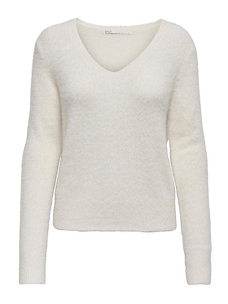 ONLY Strickpullover ONLELLA PIUMO LS V-NECK günstig online kaufen