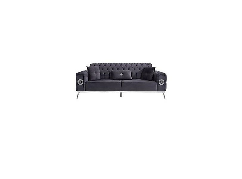 JVmoebel 3-Sitzer Textil Sofa 3 Sitzer Sofa Polster Sofas Design Couch Möbe günstig online kaufen