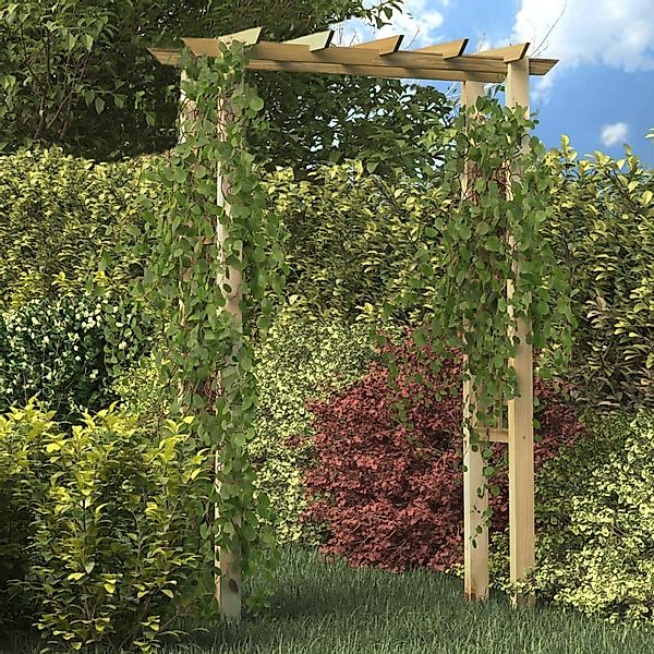 furnicato Rosenbogen Gartenlaube 150 x 60 günstig online kaufen
