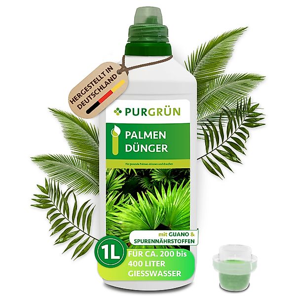Purgrün Universaldünger Purgrün Palmendünger, NPK 10+4+6, günstig online kaufen