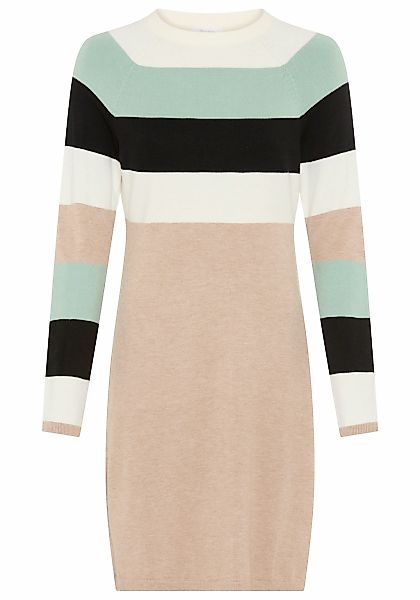 Tamaris Strickkleid aus Feinstrick, für Casualmode und Frühling, gestreifte günstig online kaufen
