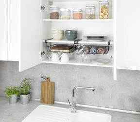 WENKO Einhängekorb Modell Klea Schwarz, offener günstig online kaufen