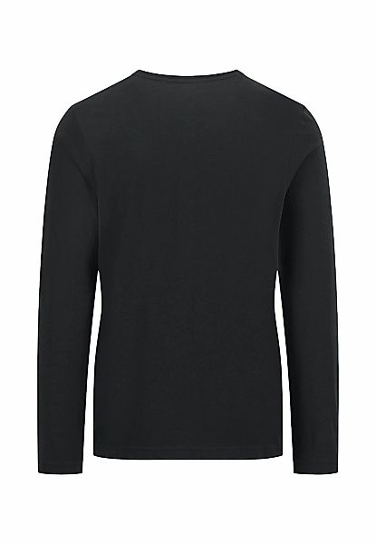 FYNCH-HATTON Langarmshirt, mit Logo-Bestickung auf der Brust günstig online kaufen