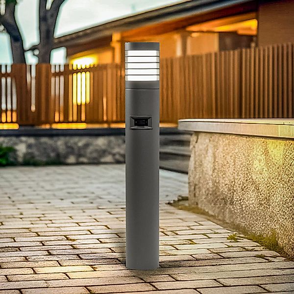 BEGA LED-Wegeleuchte 85061AK3, grau, 3.000 K, Aluguss günstig online kaufen