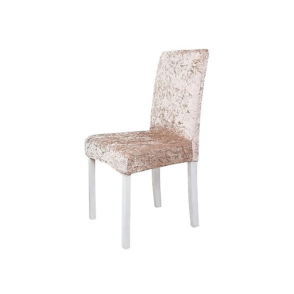 Rosnek Stuhlhusse Stuhlüberzug,Stretch Samt,für Hochzeit Esszimmer günstig online kaufen