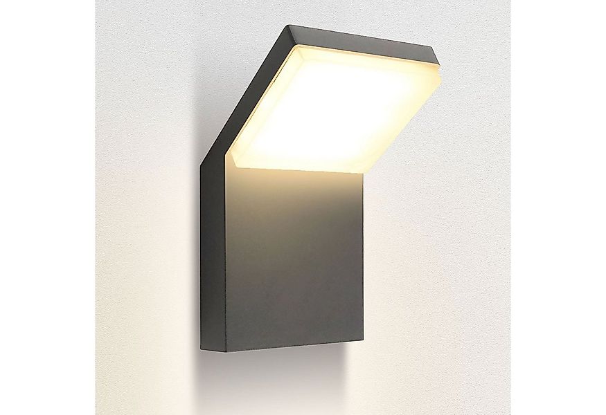 Maxkomfort Außen-Wandleuchte 1505A, ohne Bewegungsmelder, LED fest integrie günstig online kaufen