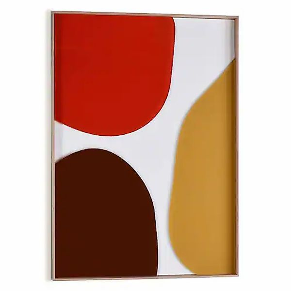 Reinders! Wandbild »Connected - terra teints« Wohnzimmer - Abstrakte Formen günstig online kaufen