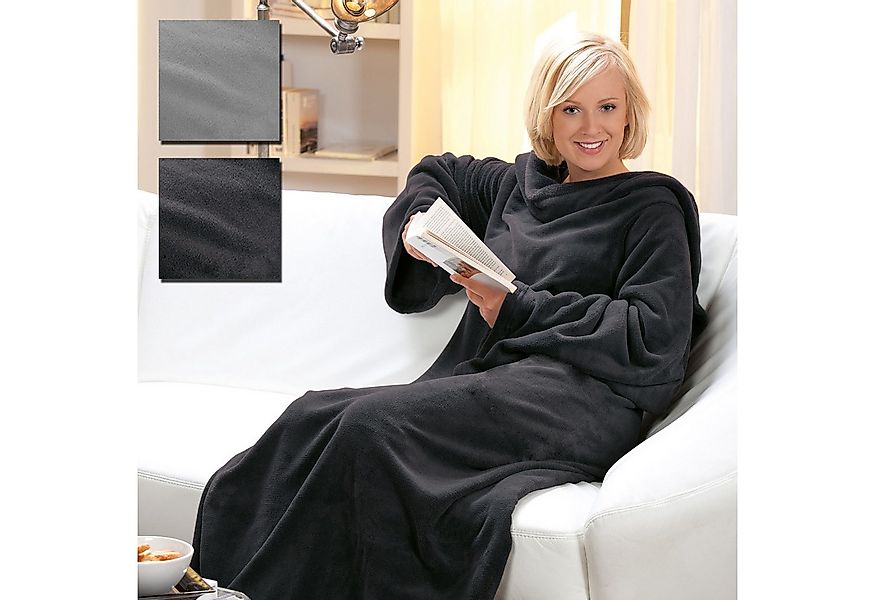 Wohndecke Kuscheldecke mit Ärmeln XXL 150x240 cm, Waidmeister günstig online kaufen