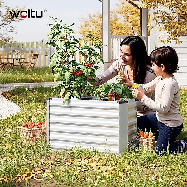 Woltu Hochbeet, Pflanzkübel, für Garten Balkon, günstig online kaufen