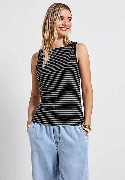 STREET ONE Tanktop bestehend aus einem Materialmix günstig online kaufen