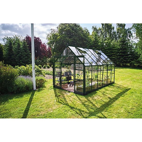 Halls Gewächshaus Icon 8 Grün 9,7 m² günstig online kaufen
