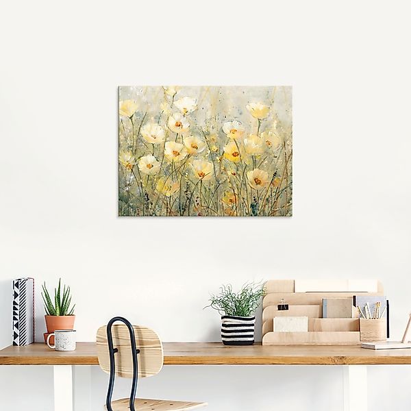 Artland Glasbild »Sommer in voller Blüte I«, Blumenwiese, (1 St.), in versc günstig online kaufen