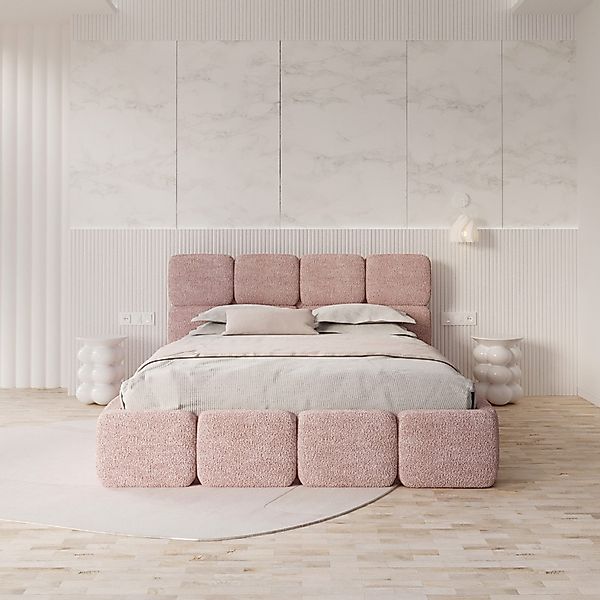 FDM Polsterbett CLOUDY Bettgestell Bett 140x200, günstig online kaufen