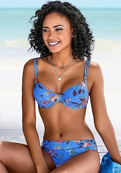 s.Oliver Bügel-Bikini-Top Maya, mit Doppelträgern und floralem Design günstig online kaufen